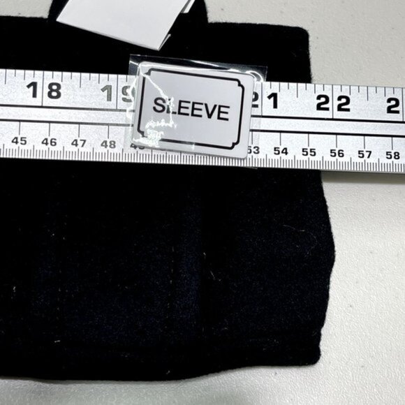 Land's End‎ Womens Insulated Peacoat Coat Size 2P Wool Cashmere Blend Black NWT - Picture 12 of 14